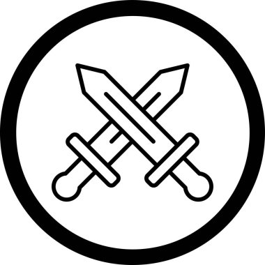 Modern b 'nin vektör çizimi bıçak simgesinden yoksun