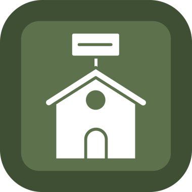 ev inşa simgesi, vektör illüstrasyonu