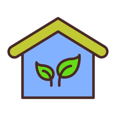 ev vektör simgesi modern basit vektör illüstrasyonu