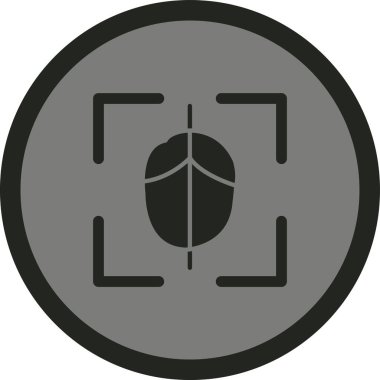 Bir b eksikliği simgesinin vektör çizimi