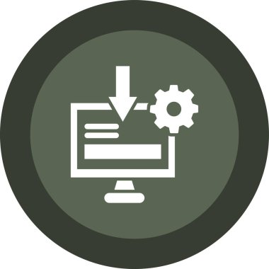 dosya vektör simgesi modern basit illüstrasyon