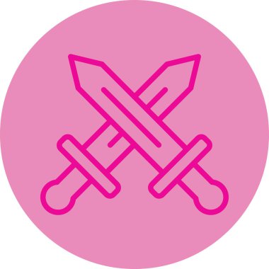 Modern simgenin vektör illüstrasyonu