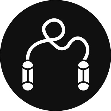 Modern b 'nin vektör illüstrasyonu halat simgesinden yoksun