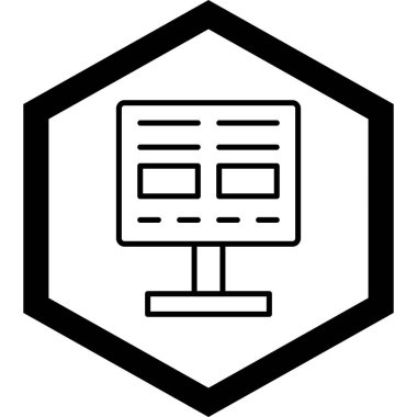 seo modern simgesinin vektör illüstrasyonu