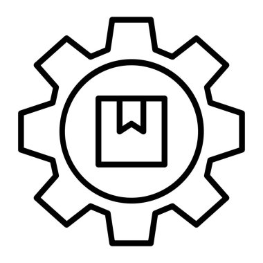 dişli vektör simgesi ayarlanıyor