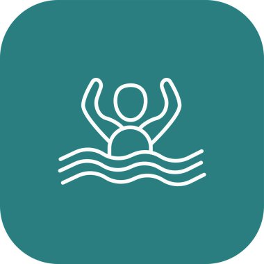 İllüstrasyon su yönetimi simgesi