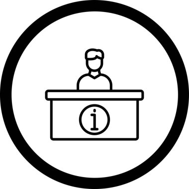 İş ve finans simgesinin vektör illüstrasyonu