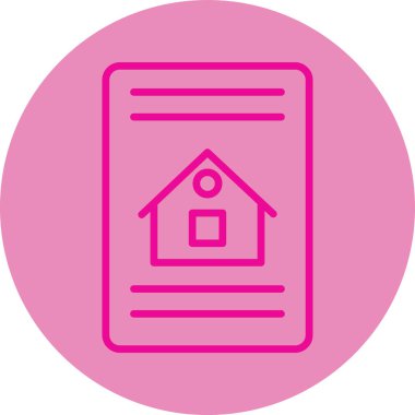 Vektör Ev simgesi illüstrasyonu