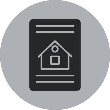 ev simgesi vektör illüstrasyonu