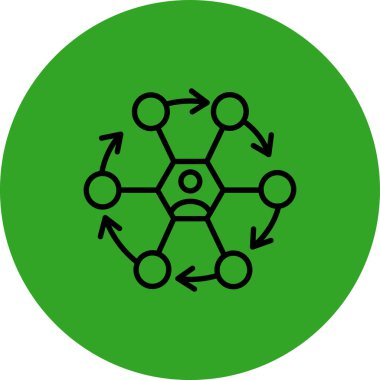 Ağ web simge vektör çizim