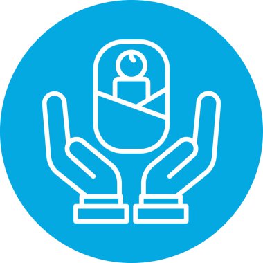 Bir simgenin vektör illüstrasyonu