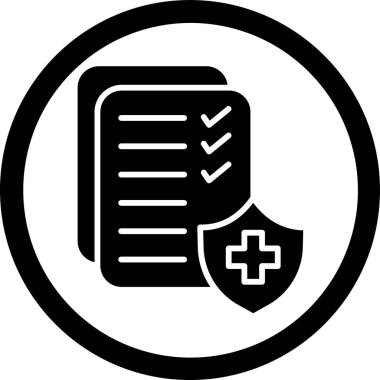 belge ikonu vektör illüstrasyonu. çapraz yazılı kağıt belge