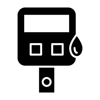 Gaz pompası vektör simgesi