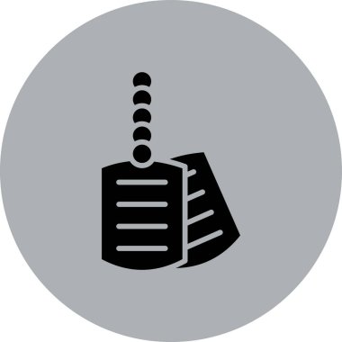 Bir çan simgesinin vektör illüstrasyonu