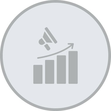 İş ve finans simgesinin vektör illüstrasyonu