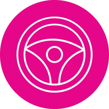 araba simgesi vektör illüstrasyonu