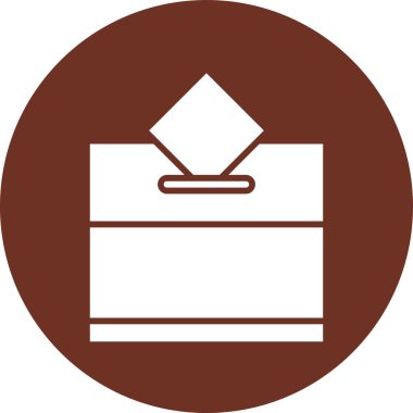 kutu simgesi vektör illüstrasyonu