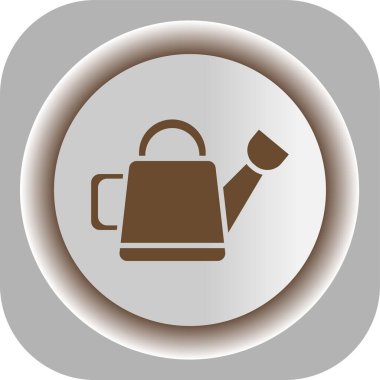 kahve su ısıtıcısı kutsal kişilerin resmi, vektör çizim