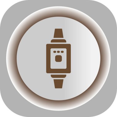 Benzersiz akıllı akıllı twatch vektör simgesi