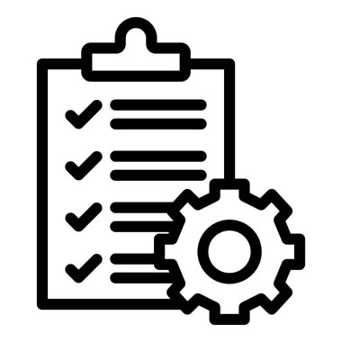 Pano simgesi vektör illüstrasyonu