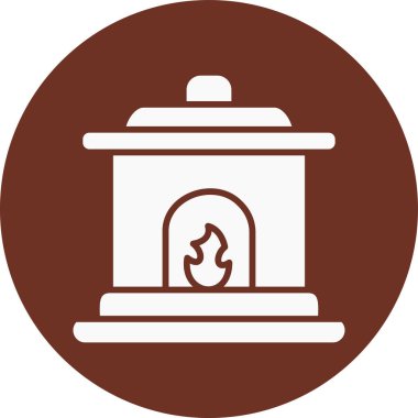 vektör ateş simgesi illüstrasyonu