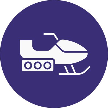 Bir tren simgesinin vektör illüstrasyonu