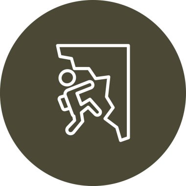 harita simgesi vektör illüstrasyonu