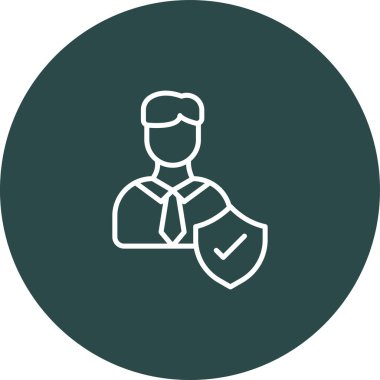 İş adamının vektör illüstrasyonu