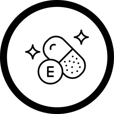 İlaç simgesinin vektör illüstrasyonu