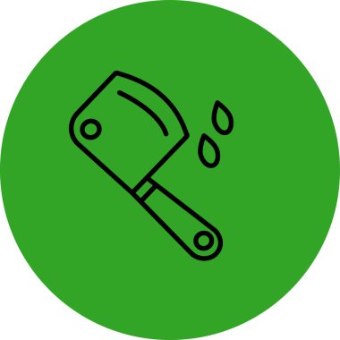 Çekiç ikonu vektör illüstrasyonu