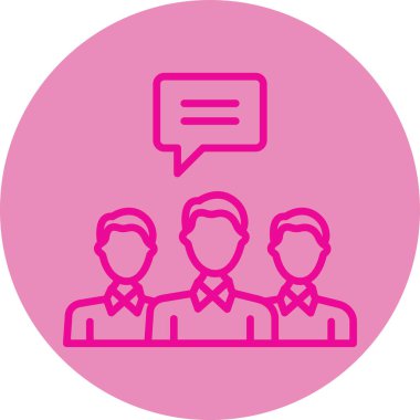 İnsan simgesinin vektör illüstrasyonu