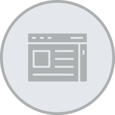 seo modern simgesinin vektör illüstrasyonu