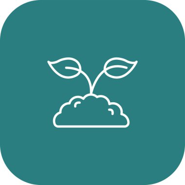 Bulut simgesinin vektör illüstrasyonu