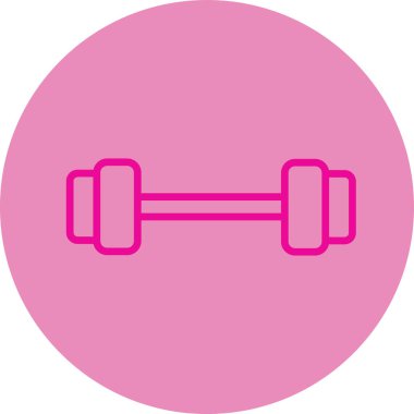 Dambıl. Web simgesi basit illüstrasyon