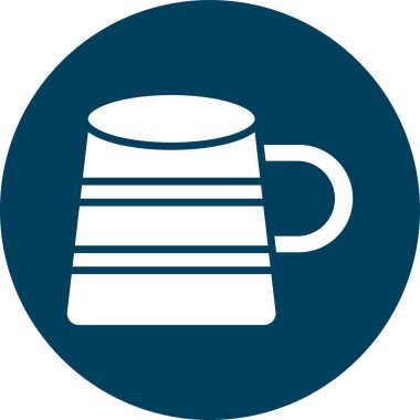 Çay simgesinin vektör illüstrasyonu