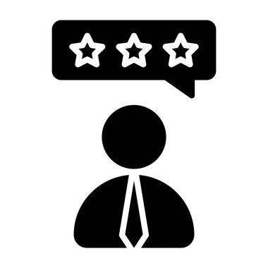 Müşteri geribildirim derecelendirme simgesi tasarımı