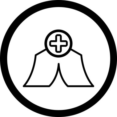 Kişisel ve ticari kullanım için tıbbi simge vektör.