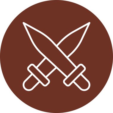 Silah simgesinin vektör illüstrasyonu