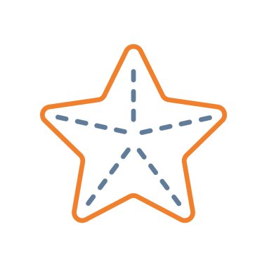 yıldız simgesi vektör illüstrasyonu