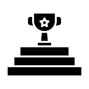ödül kupa simgesi, basit biçim