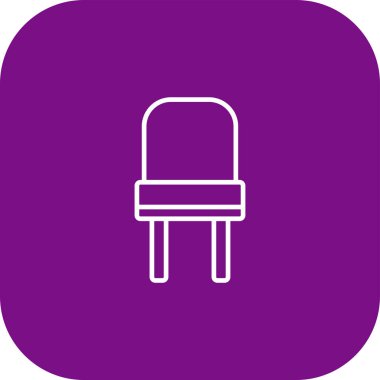 sandalye simgesi çizimi