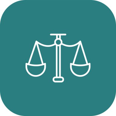 Adalet simgesi soyut bir grupta izole edildi