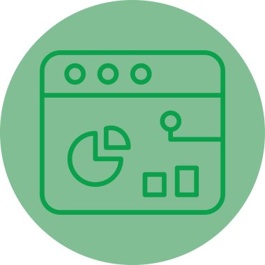 seo modern simgesinin vektör illüstrasyonu