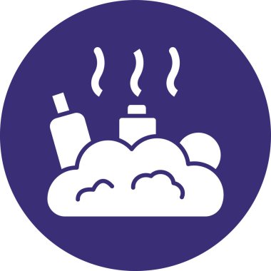 Yiyecek ve içecek simgelerinin vektör çizimi