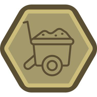 Gıda simgesinin vektör illüstrasyonu