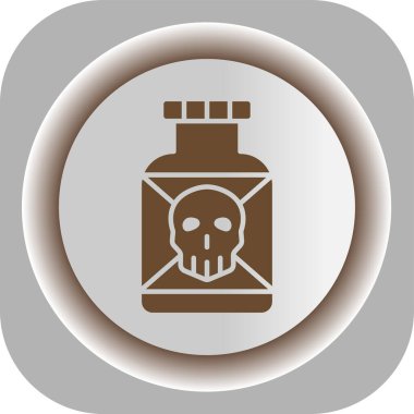 Benzersiz gaz vektör simgesi