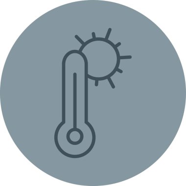 Klimanın vektör illüstrasyonu