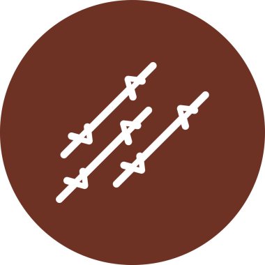 vektör ok simgesi illüstrasyonu