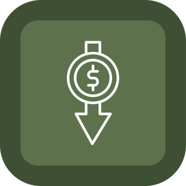 Dolar işareti vektör illüstrasyonuName