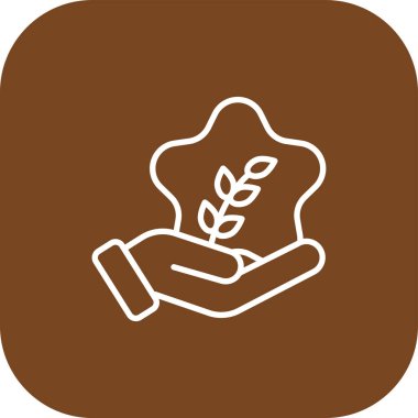 ekmek ikonu vektör illüstrasyonu